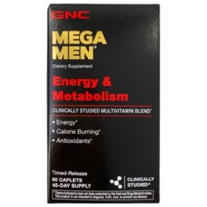 GNC Mega Men Energy and Metabolism Multivitamin Price in Bangladesh
