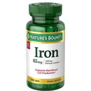 Nature's Bounty Iron tablets in Bangladesh