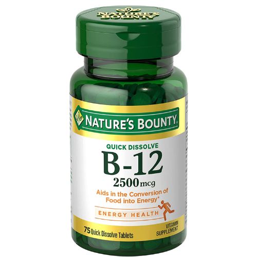 Nature's Bounty Vitamin B12 2500mcg Tablets in Bangladesh 