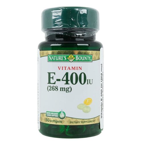 Nature's Bounty Vitamin E 400 IU Price in Bangladesh (bd)