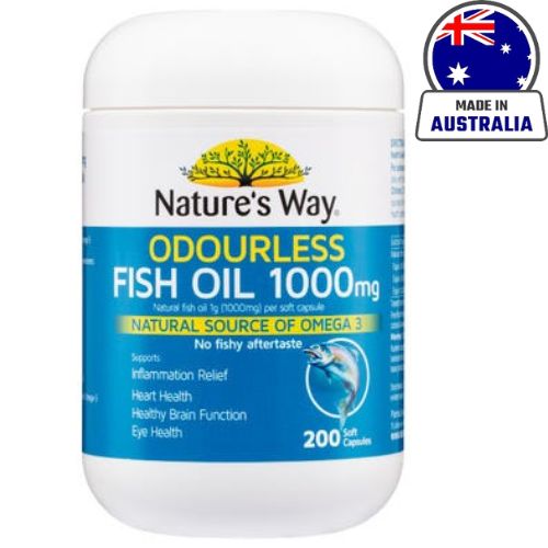 Nature's Way Odourless Fish Oil 1000mg Price in Bangladesh