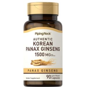 Piping Rock Authentic Korean Panax Ginseng 1500mg Price in Bangladesh