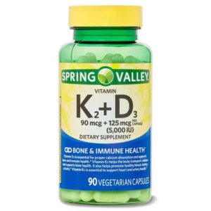 Spring Valley Vitamin K2 and D3 Supplement in Bangladesh (bd) 