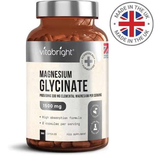 VitaBright Magnesium Glycinate 1500mg Capsules Price in Bangladesh 