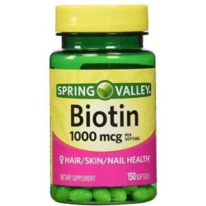 Spring Valley Biotin 1000 mcg, 150 Tablets